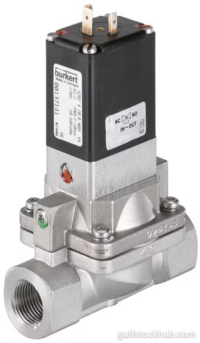 Burkert 2/2-way-solenoid valve; servo assisted Type 5282 / Article number 134534
